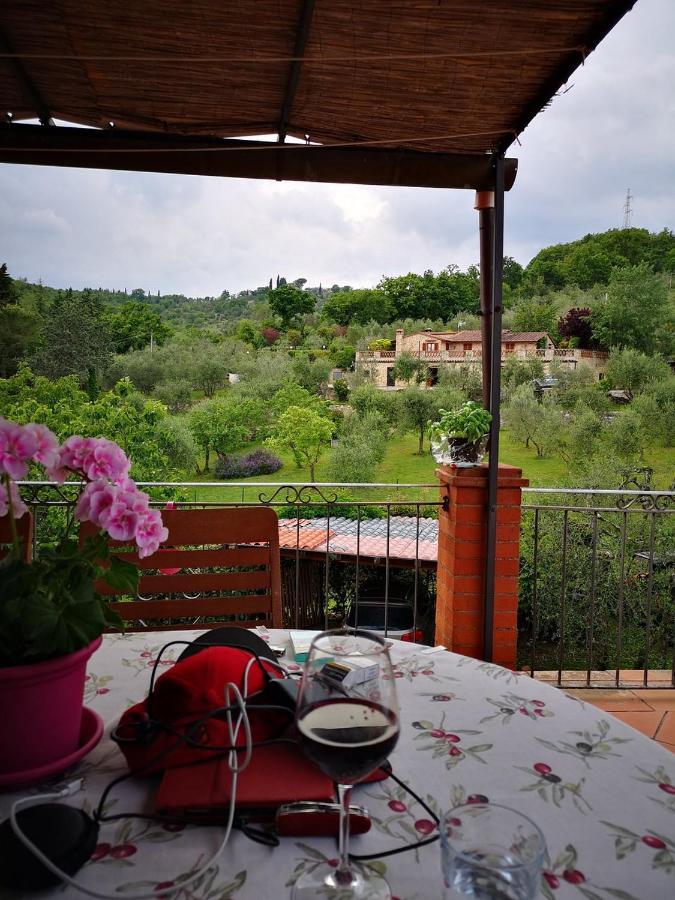 "La Casa Di Maria Luce" Con Terrazza Panoramica Apartment Gaiole in Chianti Exterior foto