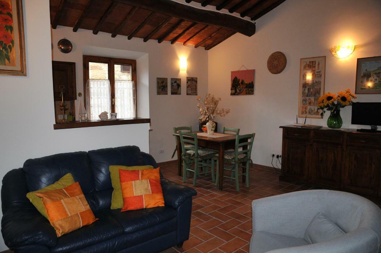"La Casa Di Maria Luce" Con Terrazza Panoramica Apartment Gaiole in Chianti Exterior foto